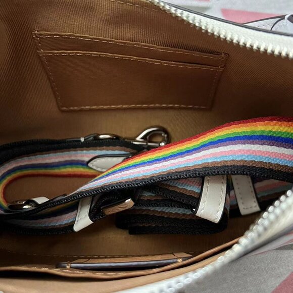 Women Teri Shoulder Bag White Rainbow - Picture 7 of 10